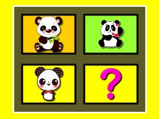 Play Baby Panda Memory Online